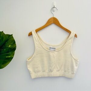 URBAN PLANET | Cropped Ivory Tank Top Size XL